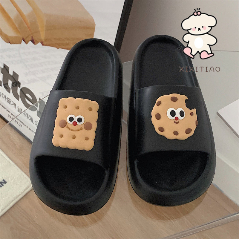 Xixitiao รองเท ้ าแตะฤดูร ้ อนบ ้ านในร ่ มสไตล ์ ใหม ่ น ่ ารักสบายนุ ่ มหนา Sole