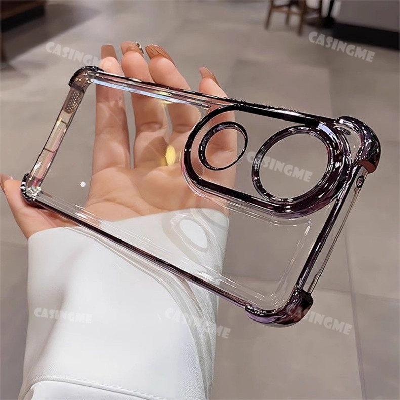 สีสันสําหรับ Vivo V60 V50Pro 5G 2025 ชุบซิลิโคนสําหรับ VivoV50 Vivo V50 Lite 5G V 50 Pro 4G 5G 2025 กล้องป้องกัน Electroplated โปร่งใสซิลิโคนฝาครอบโทรศัพท์