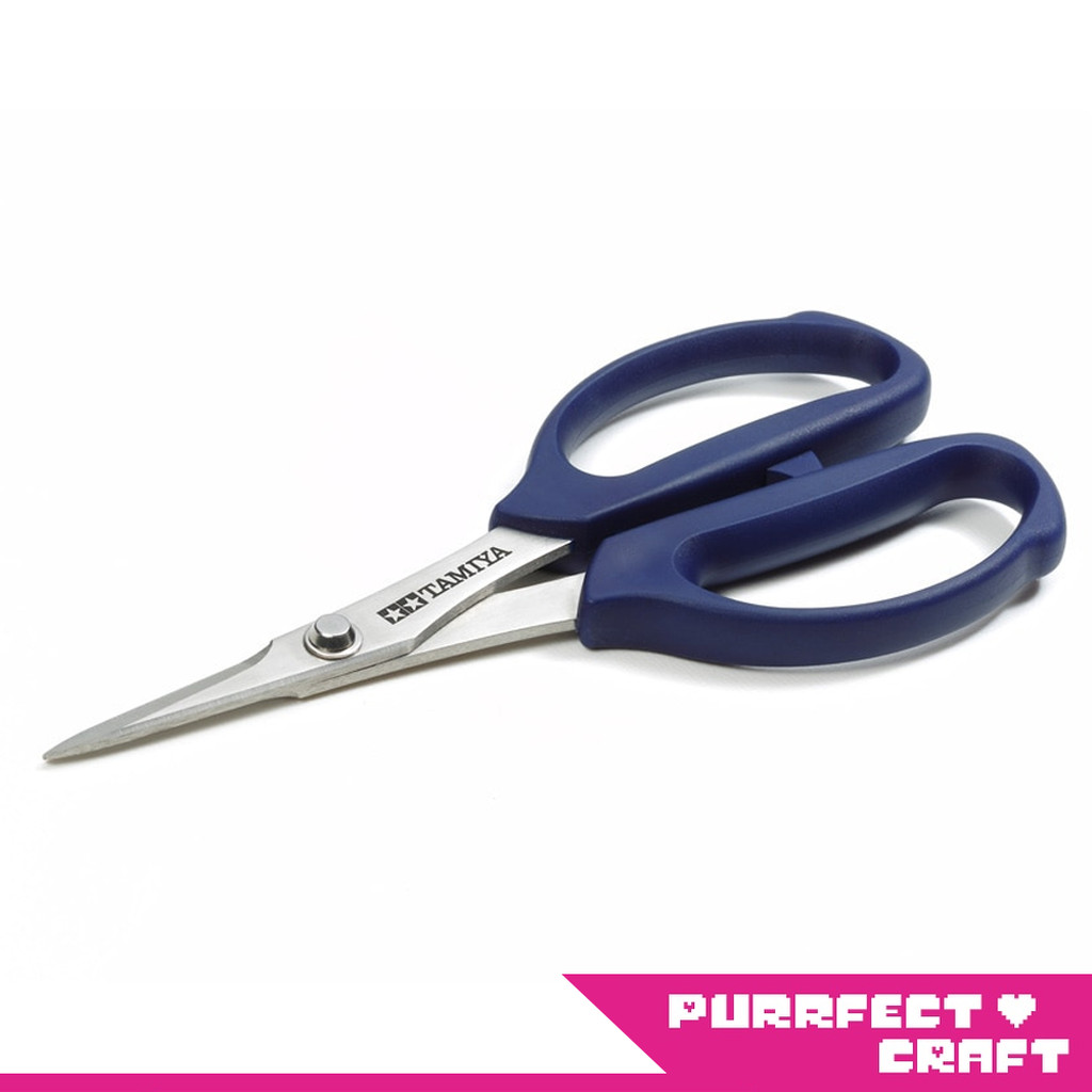 TAMIYA 74124 Craft Scissors for Plastic/Soft Metal