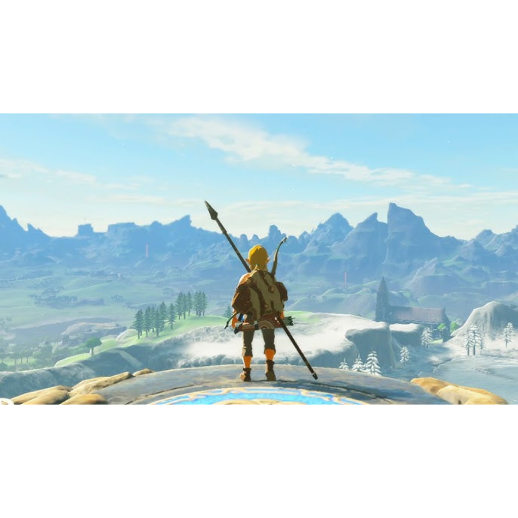 NINTENDO SWITCH The Legend of Zelda : Breath of the Wild ตลับเกม แผ่นเกม มือหนึ่ง