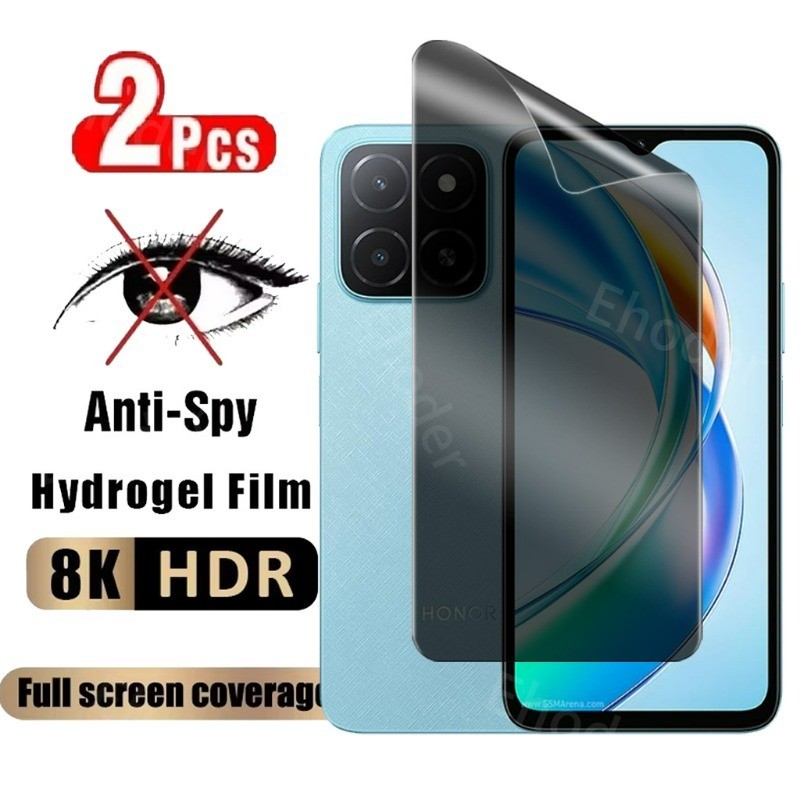 สําหรับ Honor X5B Plus 5G 2025 ความเป็นส่วนตัว Hydrogel ฟิล์มสําหรับ HonorX5b HonorX5bPlus X5B + X5B