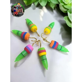 ส่งเร็ว ส่งไว (แพ็คละ6 ลูก) ทุ่นกระโดด สำหรับสายหน้าดิน #ทุ่นกระโดด #ตกปลา #ตกปลาหน้าดิน ทุ่นตกปลา กระดิ่งตกปลา