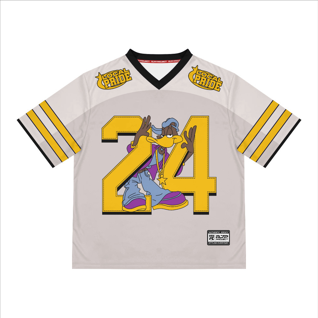 PUSH Jersey Vintage Streatwear Dryfit Brazil/Milano Full Printing Casual Rugby Series Number 24 / wo
