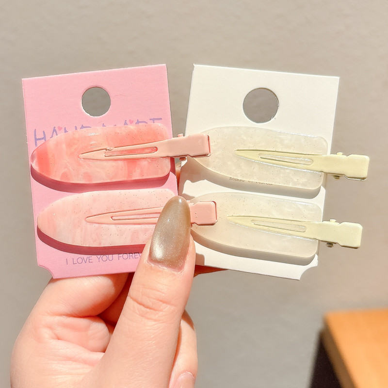 กิ๊บติดผมปากเป็ดไร้ร่องรอยที่สวยงามสําหรับผู้หญิง - รูปที่ 4