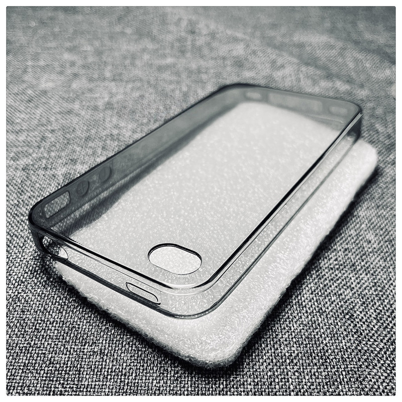 เคสซิลิโคนใสนุ่มบางเฉียบสําหรับ ไอโฟน iPHONE 4 4S 4ส 5 5S 5ส กับ SE 2016 โปร่งใสฝาครอบโทรศัพท์ด้านหลัง