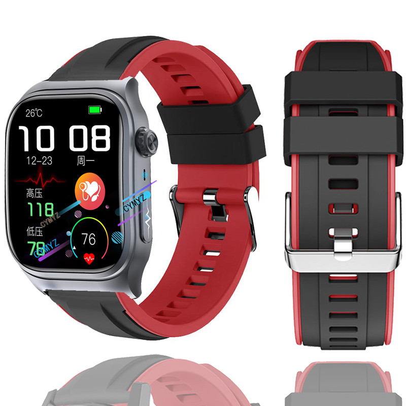 Hcare wise 3 strap สายซิลิโคน Hcare Wow 2 strap สายรัดข้อมือกีฬา