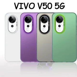 VIVO V50 5G V50lite Y04/Y04S Y29 Y39 V40 V30 V27 Pro Y200 Y100 Y03 Y18 เคสโทรศัพท์ ผิวด้าน เคส ขอบนิ่มหลังแข็ง 049