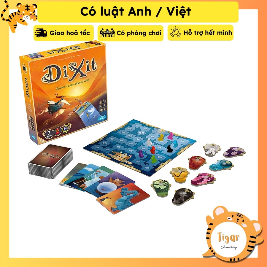 [กฎหมายเวียดนาม] Boardgame Dixit - Dreamy Wanderer Tigar 81121
