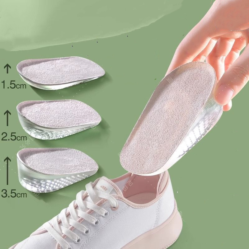 litai แผ่นเสริมความสูง แผ่นเสริมส้น เพิ่มความสูง 1.5-3.5 ซม. นุ่ม สบาย สามารถนำกลับมาใช้ซ้ำได้