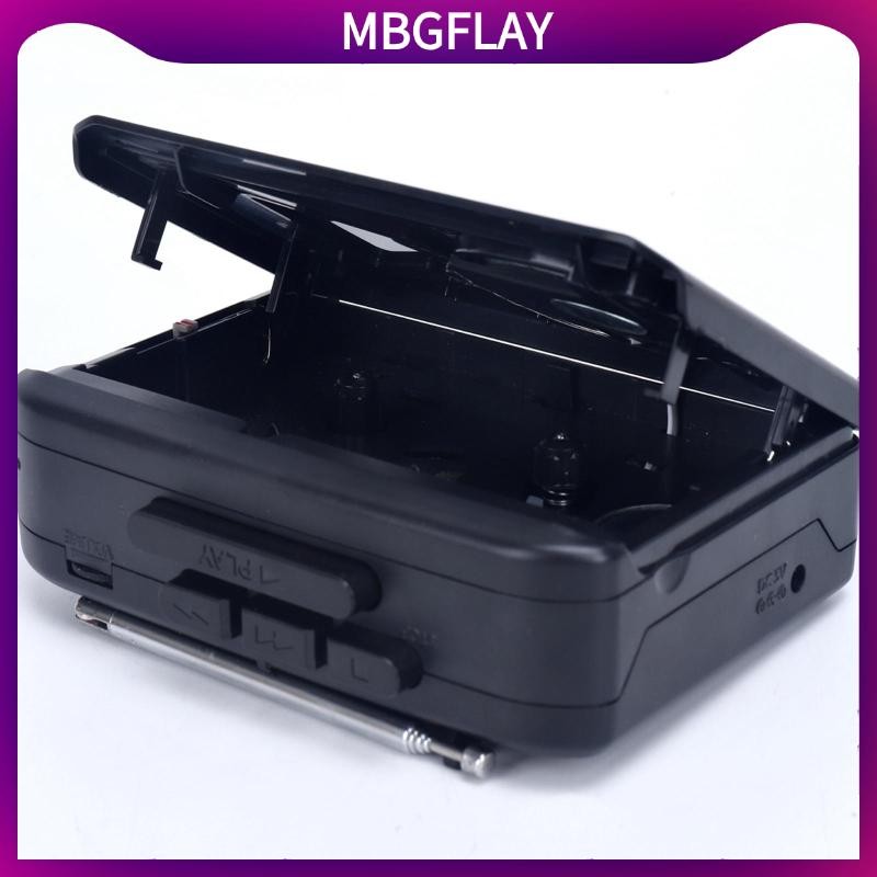 [mbgflay] Tape Cassette Vintage AM Radio Portable Walkman Audio Music Player Walkman Cassette Player