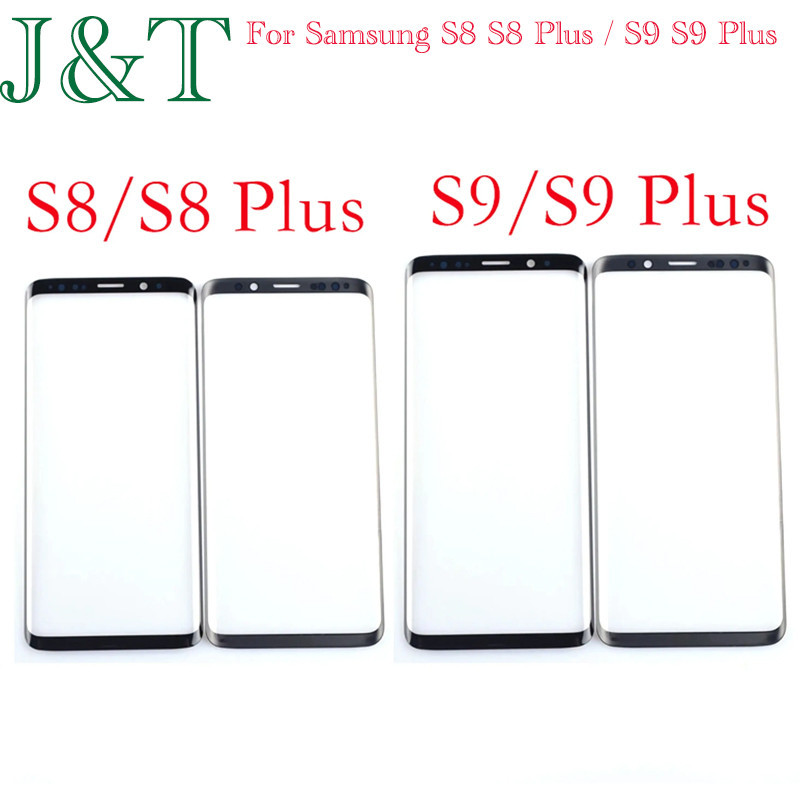 กระจกหน้าจอสัมผัส LCD ด้านนอก สําหรับ Samsung Galaxy S8 S8 Plus S9 S9 Plus