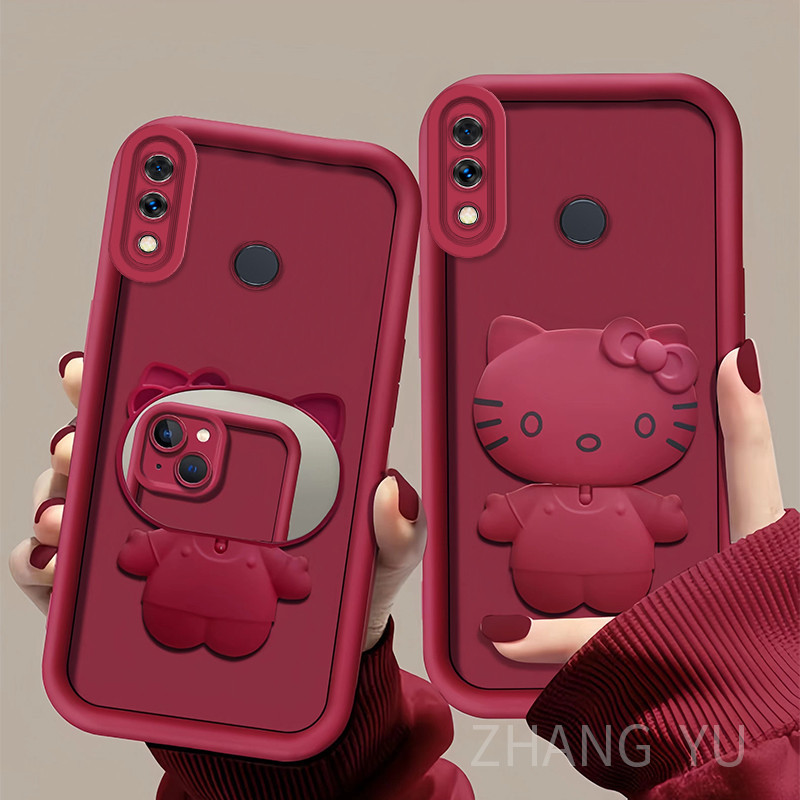 เคส Huawei y7 2019 y7 prime 2019 y7 pro 2019 y9 2019 ใหม่ TPU เคสโทรศัพท์ เหมาะสําหรับแมวน่ารัก ขาตั