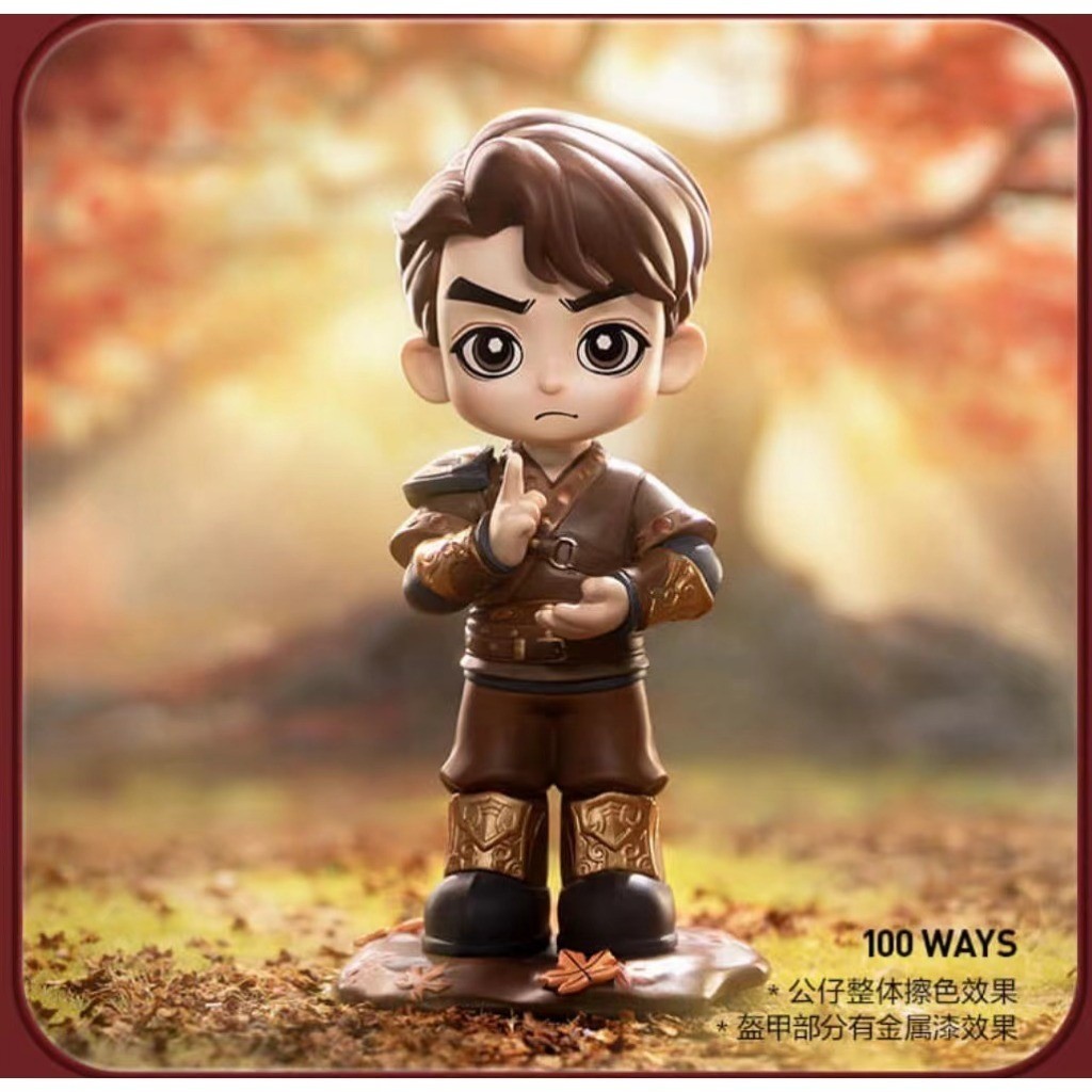 ของแท้อย่างเป็นทางการ POP MART Wang Jiaer Mais Keman Series สินค้าใหม่ของขวัญตกแต่งใหม่