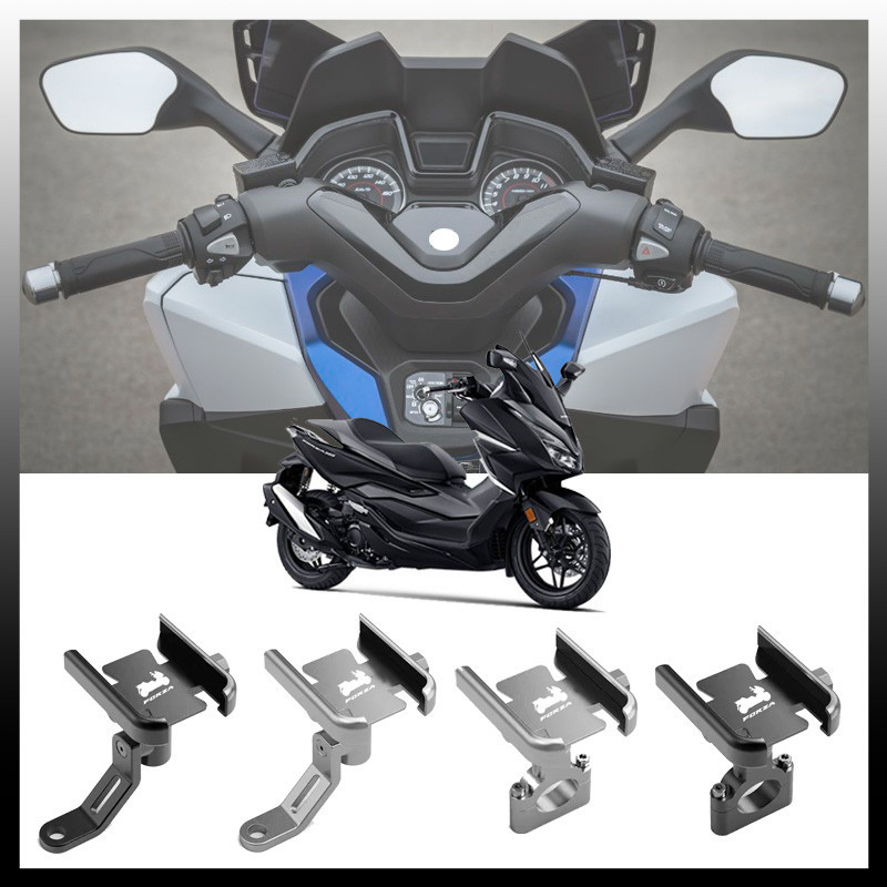 อุปกรณ์เสริมที่วางโทรศัพท์มือถือ ติดกระจกมองหลัง สําหรับ Honda Forza 125 250 300 350 750