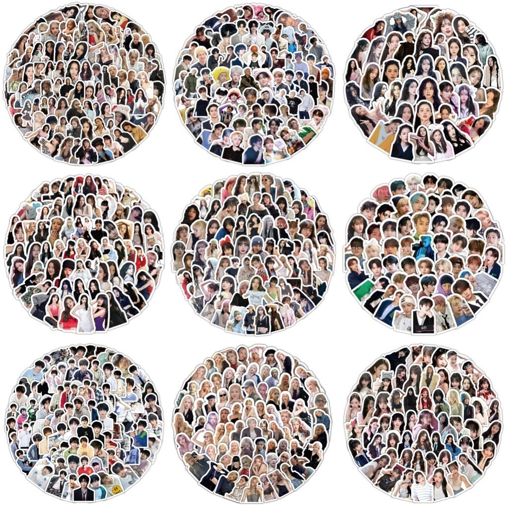 103PCS KPOP Girls Group Boys Band Blackpink Stray Kids IVE TFamily Graffiti สติกเกอร์สําหรับหมวกนิรภัยจักรยานบัญชีมือดินสอ Decals LanLanStickersWorld