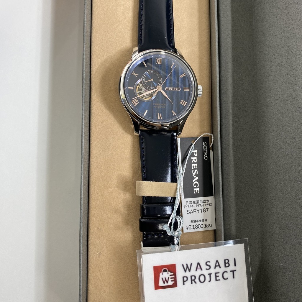 [Authentic★Direct from Japan] SEIKO SARY187 Unused PRESAGE Automatic Sapphire glass Navy SS Men Wrist watch นาฬิกาข้อมือ
