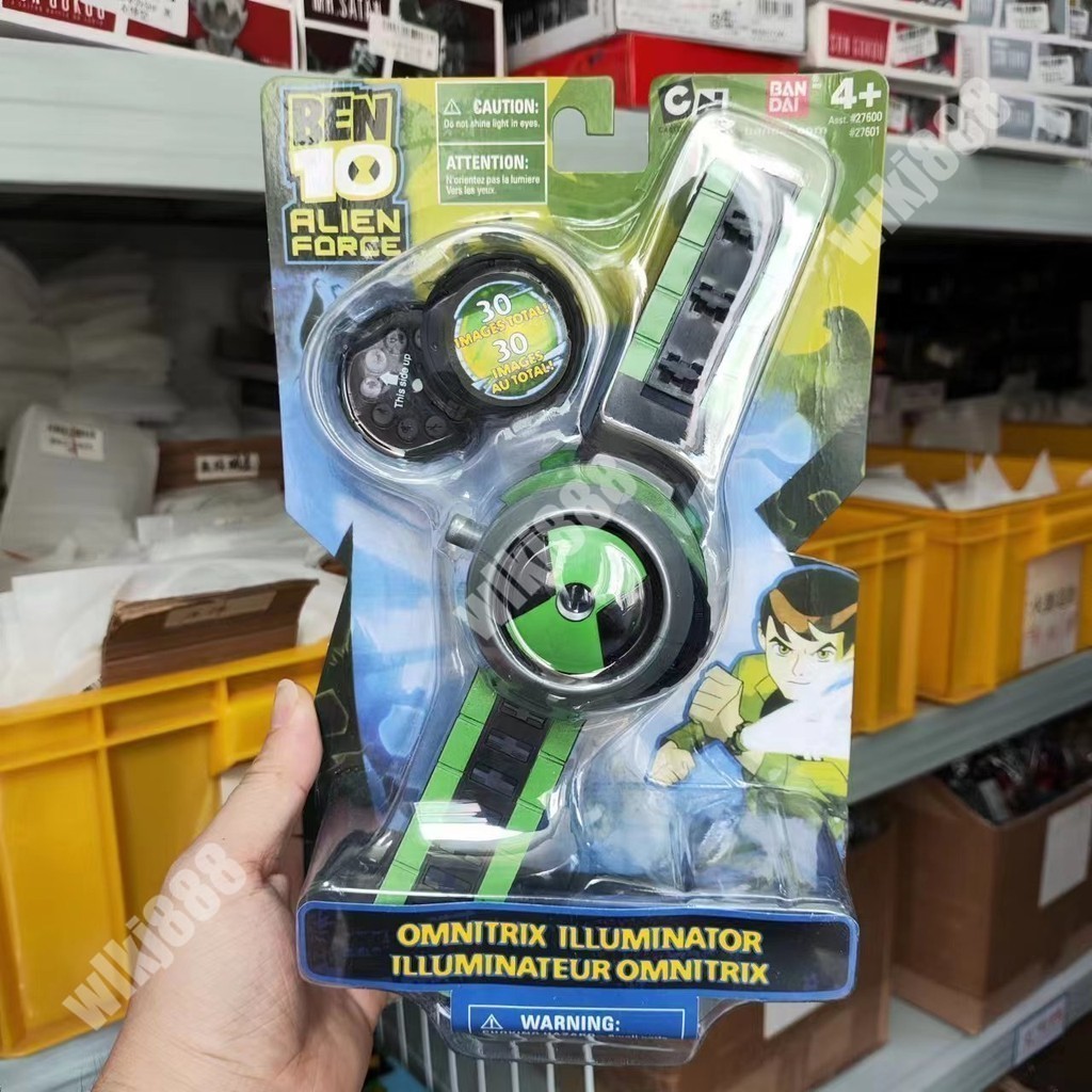 Ben 10 Omnitrix Watches Luminous Ben Tennyson โมเดลนาฬิกาโปรเจคเตอร์ Ben10 ของขวัญสําหรับเด็ก