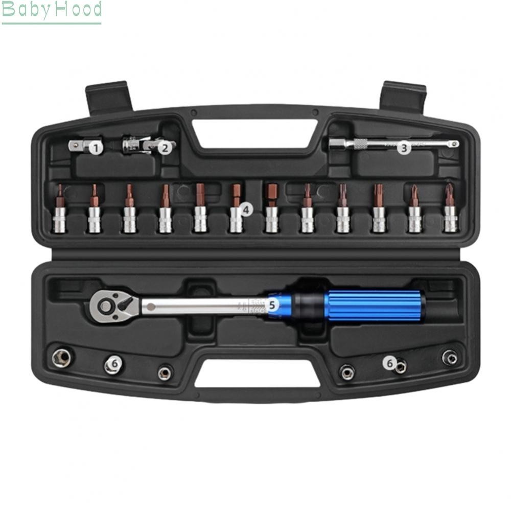 【Big Discounts】Corrosion Resistant Torque Wrench Set Easy Disassembly Flexible Torque Control#BBHOOD