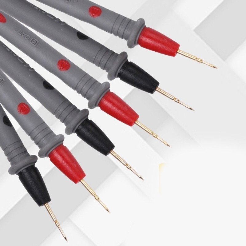 Soc * 1000V 20A 10A มัลติมิเตอร์แบบดิจิตอลตัวอย่างทดสอบตะกั่ว Pin เข็มเคล็ดลับ MultiMeter เครื่องทดสอบตะกั่ว Probes ลวดปากกา - รูปที่ 6