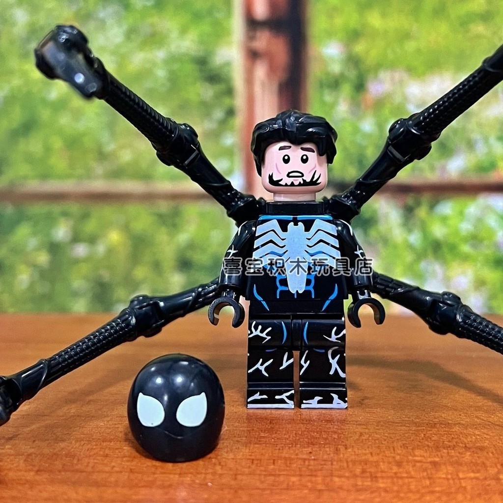 ใช ้ งานร ่ วมกับ Lego Avengers Extraordinary Venom Toby Iron Spiderman Building Block Minifigure การศึกษาประกอบของเล ่ น ZOFW