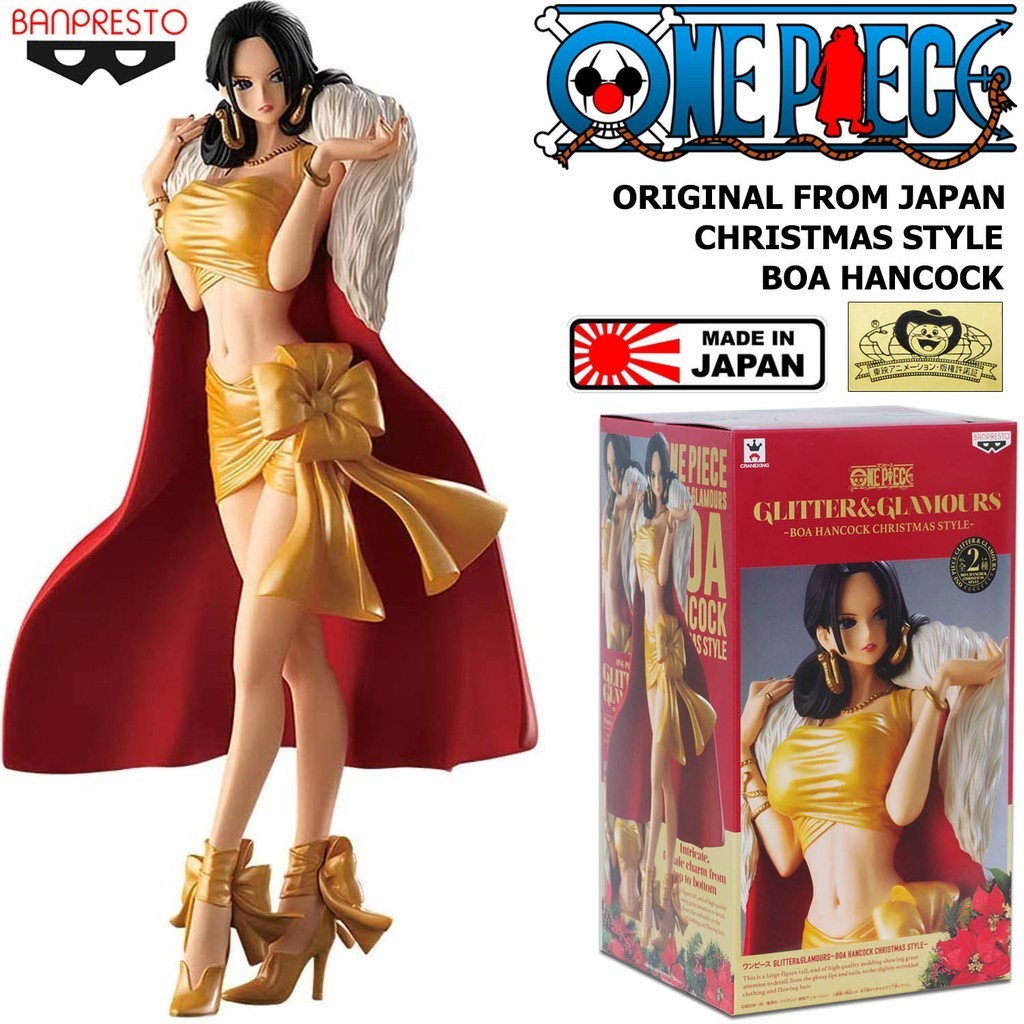 พร้อมส่ง Figure งานแท้ Original แมวทอง One Piece วันพีซ  Glitter & Glamours Boa Hancock โบอาแฮนค็อก 