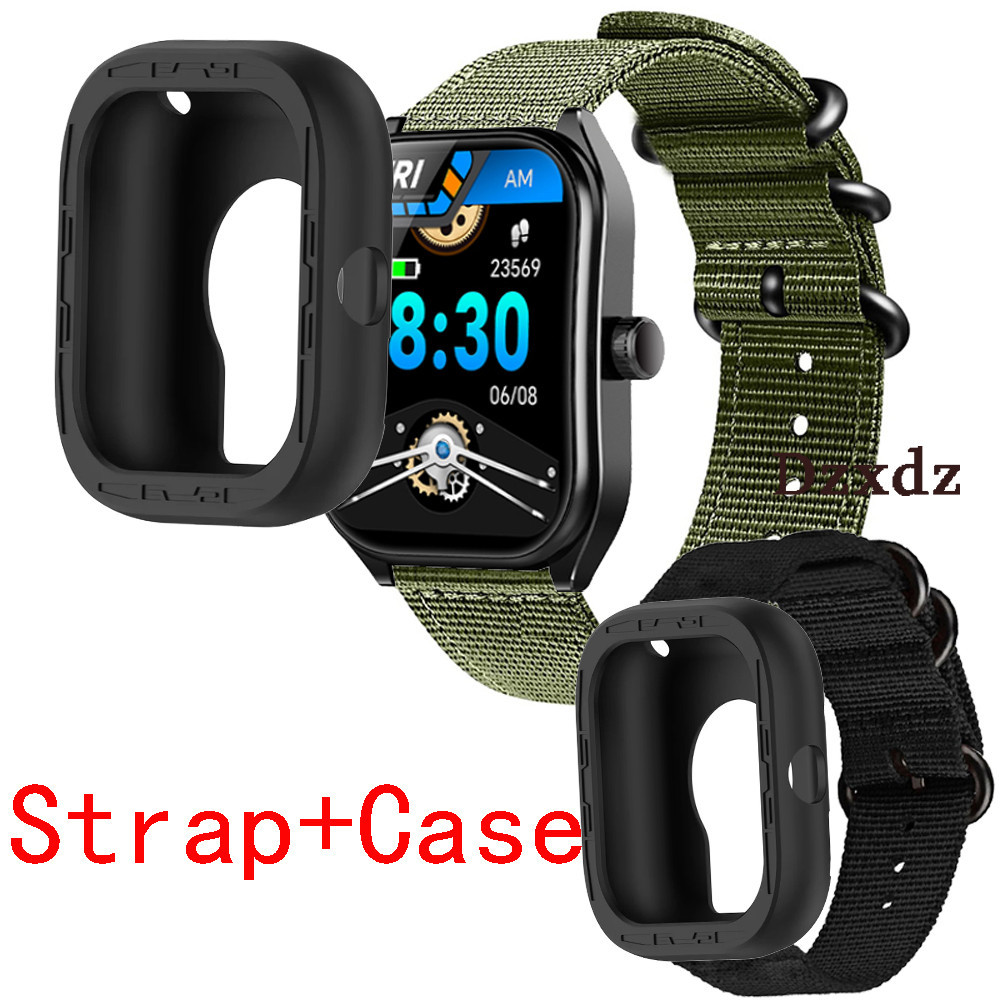 เคส Aolon Curve สมาร ์ ทนาฬิกาหน ้ าจอป ้ องกันกันชนอุปกรณ ์ เสริมสําหรับ Aolon Curve Smartwatch สาย