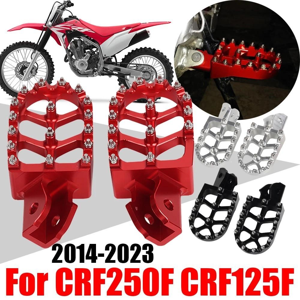 พักเท้า Foot Pegs แต่ง และ For HONDA CRF250F CRF125F CRF150F CRF230F ที่พักเท้า CNC สําหรับ