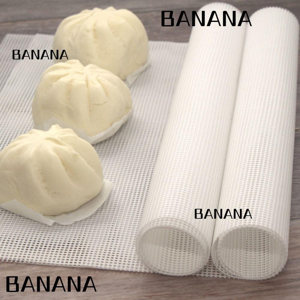 Banana1 1 ชิ ้ น Steamer ตาข ่ าย Pad, อาหารผลไม ้ เครื ่ องเป ่ า Reusable Dehydrator Sheets, หนาซิลิโคนเตาอบอุปกรณ ์ ครัว Non-Stick Baking Mat