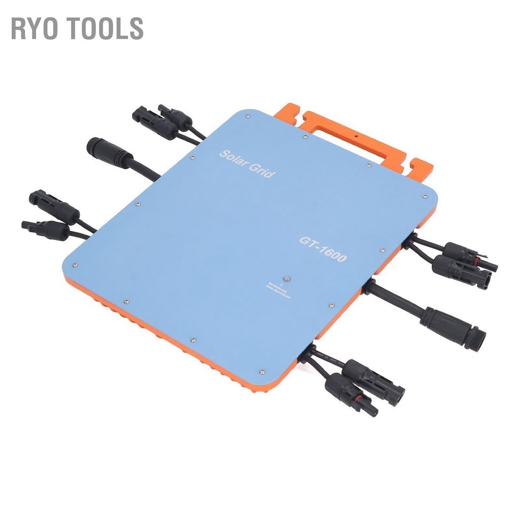 Ryo Tools Solar Grid Tie Micro INVERTER WIFI อัตโนมัติ Power 1600W EU Plug 230V