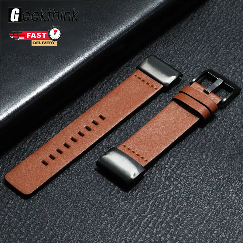 สายนาฬิกาหนังสําหรับ Garmin Fenix 5/5x/5S Fenix7/7x/7S Fenix 3 HR Fenix 6/ 6x pro Forerunner 945 935