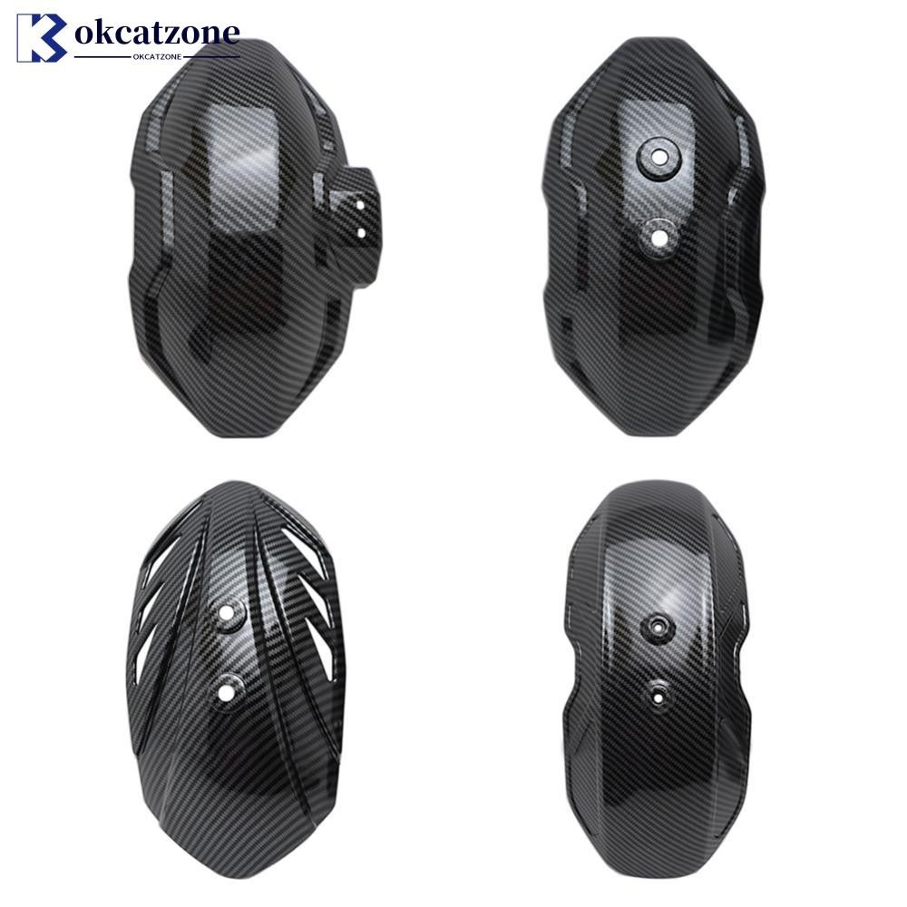 Okcatzone Universal รถจักรยานยนต ์ Mudguard ด ้ านหลัง Fender Extension Splash Pad อุปกรณ ์ เสริมสําหรับลิง M3 M5 E7V5