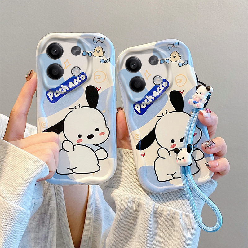 เคส Redmi NOTE13 Redmi NOTE 13 PRO 4G 5G โทรศัพท์น่ารักป้องกันกรณี + สร้อยข้อมือน่ารัก MR