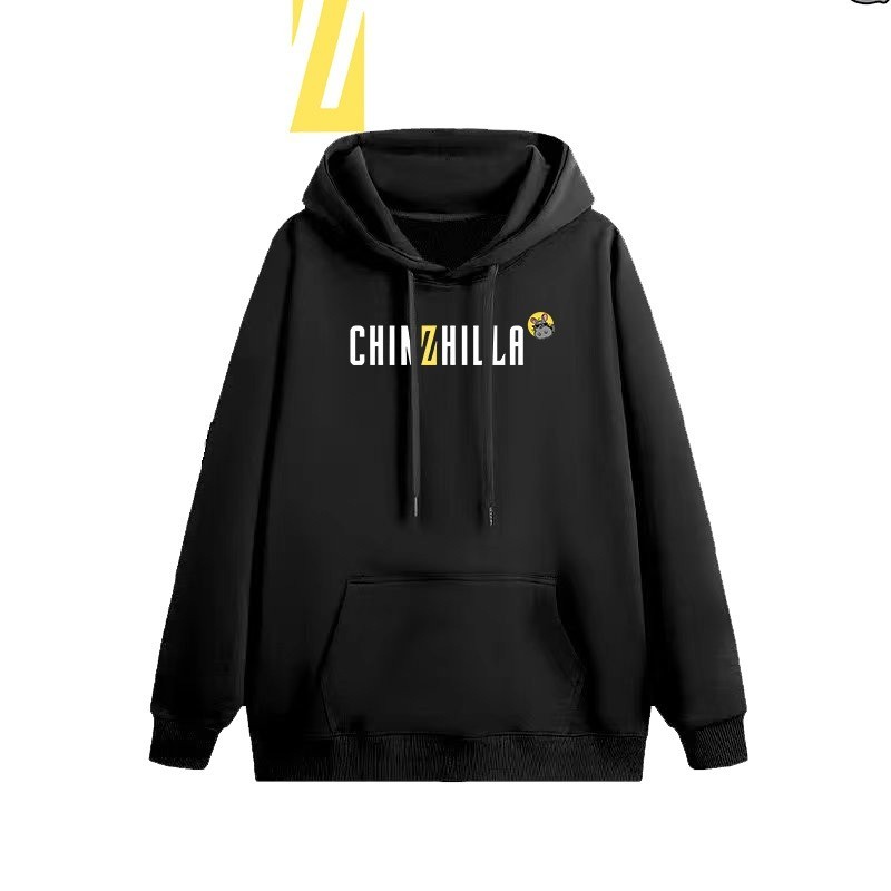 พิมพ์ลาย Chinzhilla my School คุณภาพสูง เสื้อฮู้ดแขนยาว M-3XLM-3XL