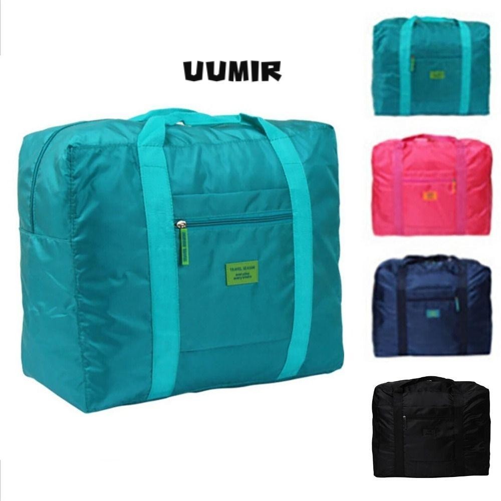 UUMIR  กระเป๋าเดินทาง กระเป๋าถือ ผ้าไนล่อน พับได้ น้ําหนักเบา จุของได้เยอะ แบบพกพา สําหรับออกกําลังกาย