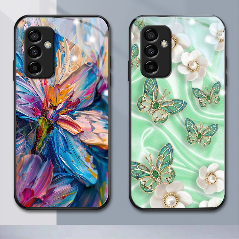 SAMSUNG Hipcool Samsungเคสโทรศัพท์แก้วSamsungA345G A01 A02 M02 A03 A04 A11 M11 A135G A04S A14 A735G A545G A535G A515G A50S A30S A32S A7 (HB425-14GA
