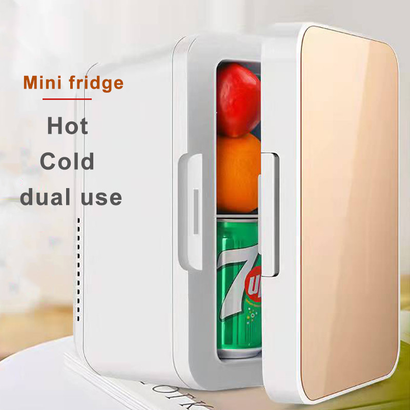 8Lรถตู้เย็นขนาดเล็กตู้เย็นรถตู้ และบ้านคู่ใช้สำหรับการทำความเย็นความร้อนหอพักในครัวเรือนความงาม