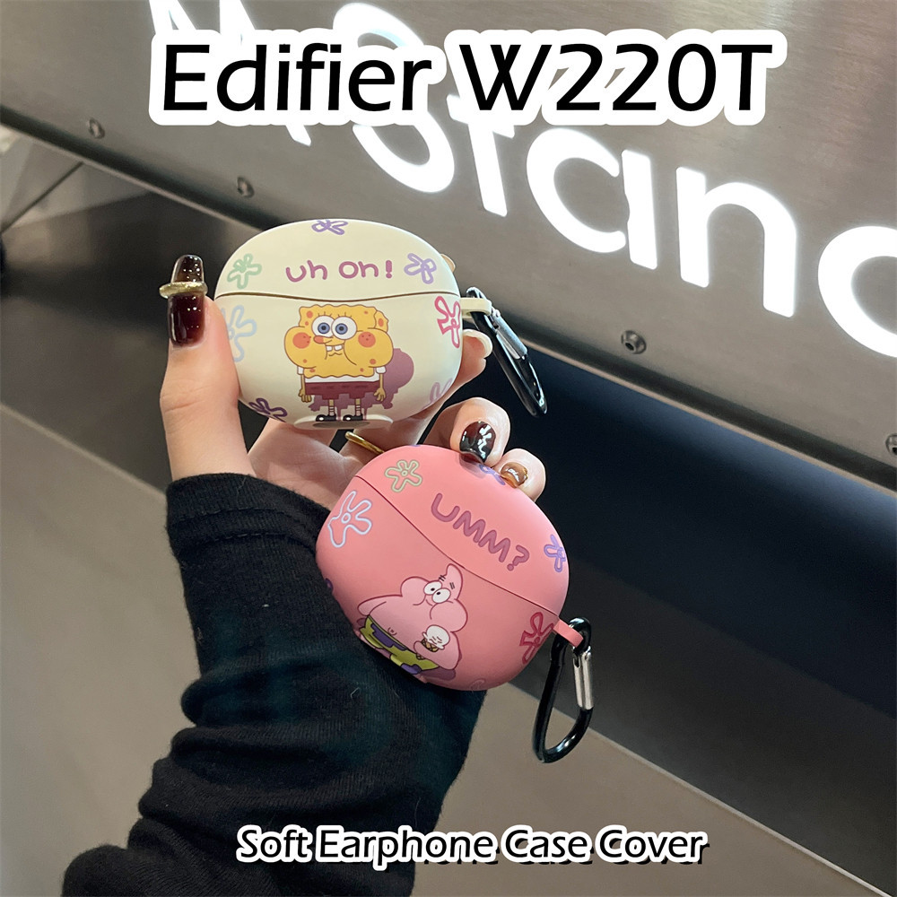 【Case Home 】นําไปใช้กับ Edifier W220T เคส Case เคสหูฟัง TPU การ์ตูนซอก ซิลิโคนนุ่ม เคส เคสหูฟัง
