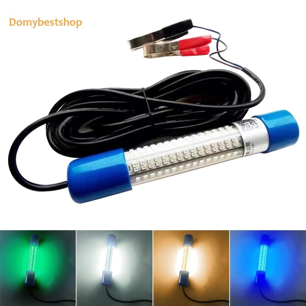 [Domybestshop.th ] Fish Lure Bait Finder โคมไฟ 12-24V LED Fishing Night Light สําหรับปลาหมึกกุ ้ ง Krill