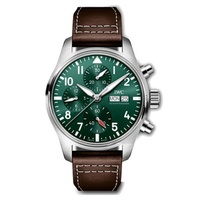 Iwc IWC Pilot Green Automatic Mechanical Men 's Watch IW388103ชาย 53300