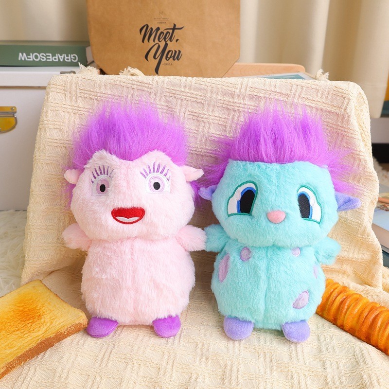 ข้ามพรมแดนใหม่ bibble Plush ตุ๊กตาเอลฟ์สีเขียวแฟนตาซี Wonderland Bibao ตุ๊กตาของเล่น