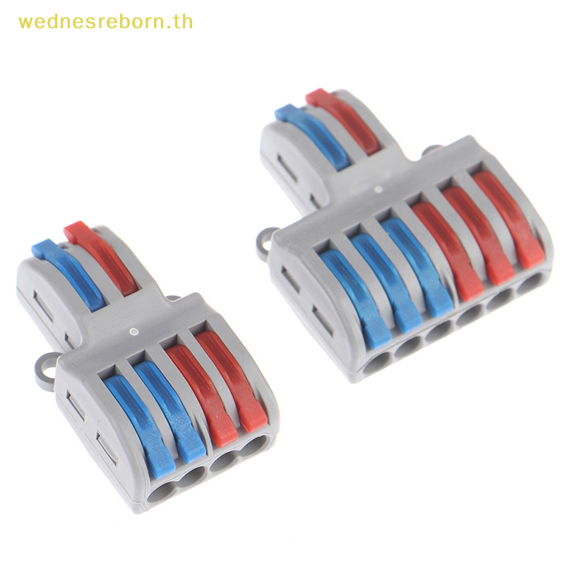 # Wednesreborn.th # Spring Lever Terminal Block Electric Cable Wire Connector PCT-222 SPL-62 SPL kq .