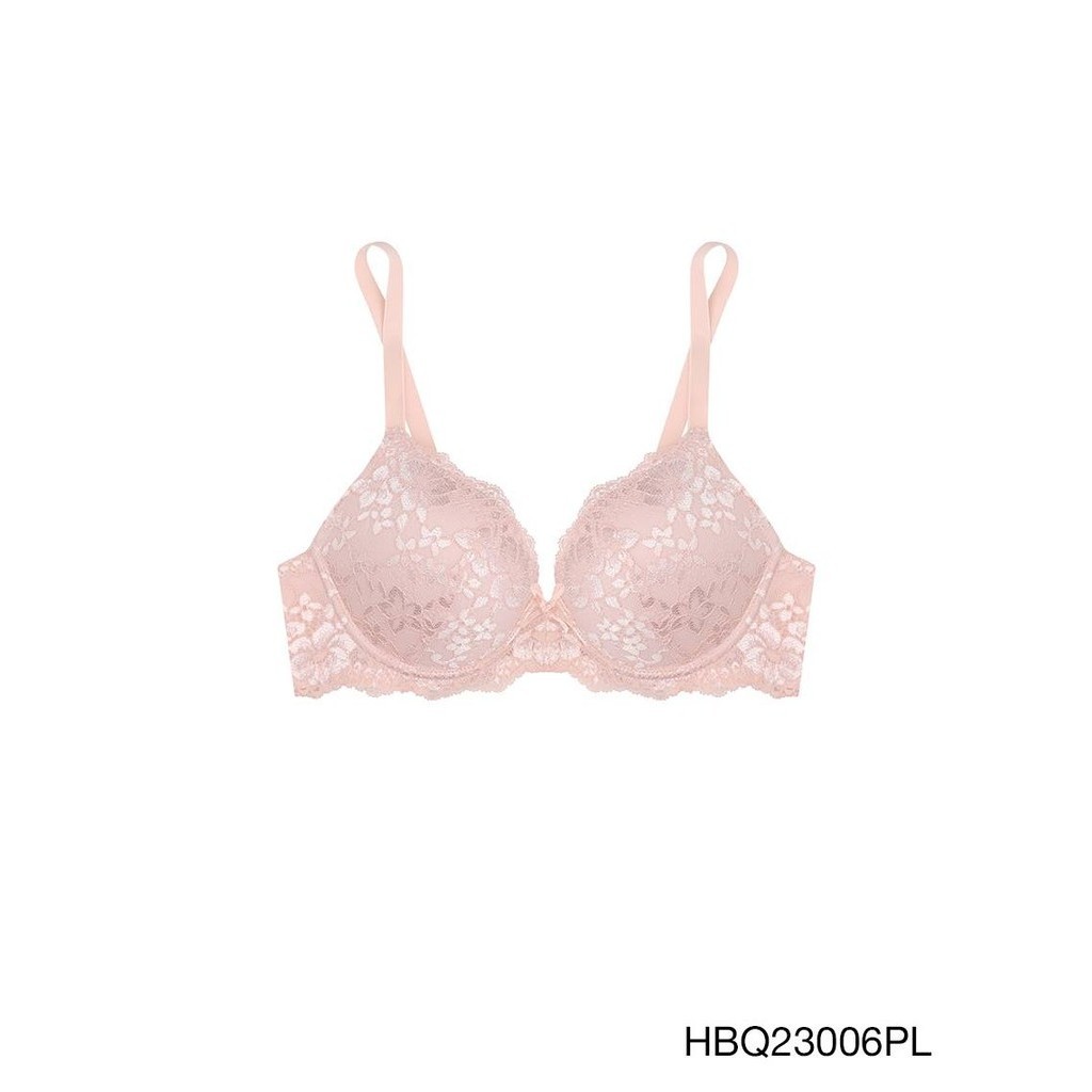 Sabina เสื้อชั้นใน มีโครง ฟองน้ำไม่ดันทรง รหัส HBQ23006PL สีชมพูอ่อน