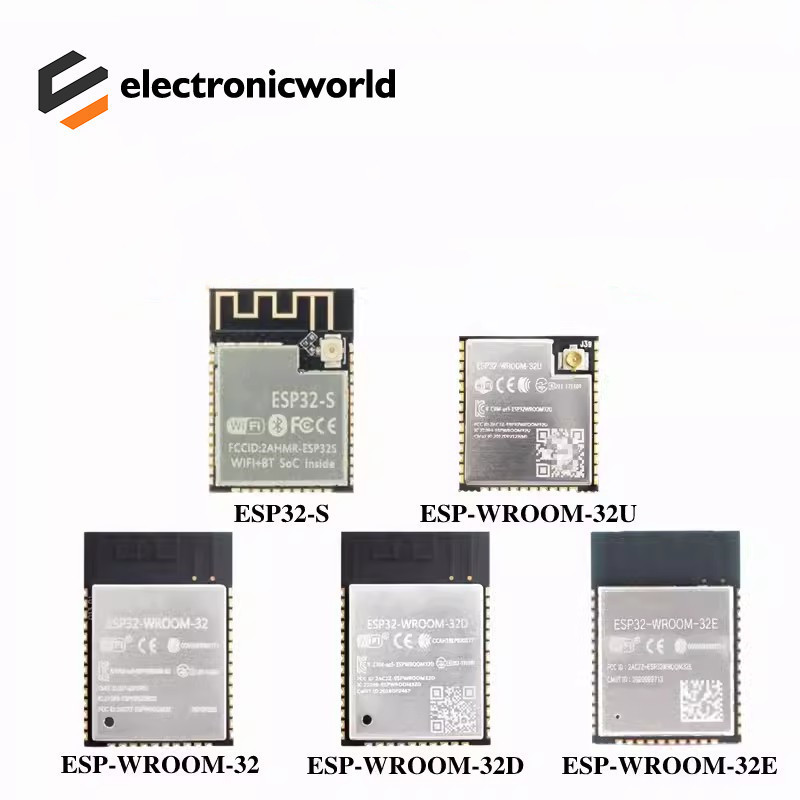 Esp32 โมดูล WiFi Bluetooth dual-mode dual-core CPU ESP-WROOM-32U/32D/32E ESP-32S