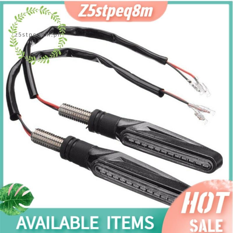 Z5stpeq8mรถจักรยานยนต์ไฟเลี้ยว LED สําหรับ Kawasaki Ninja 1000 250R 300 650 650R ZX7R