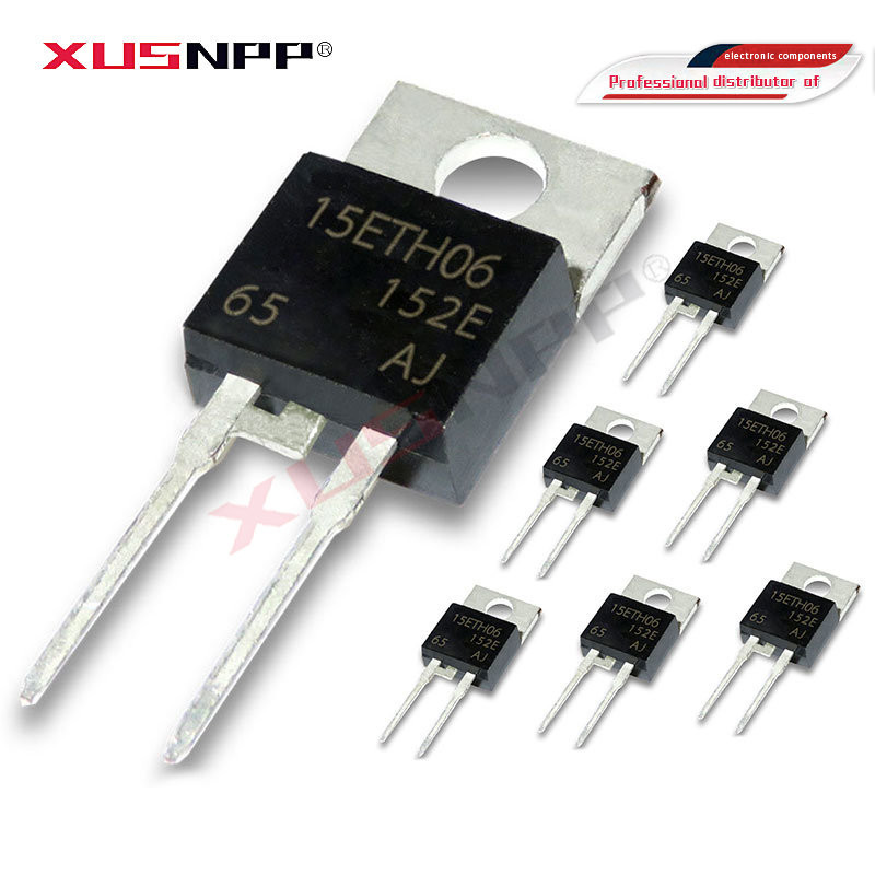 5pcs 15ETH06 TO220-2 15ETH06FPPBF TO-220 15ETH06FP 15ETH03 15ETH03FP 30ETH06 30ETH06FP ส่วนประกอบอิเ