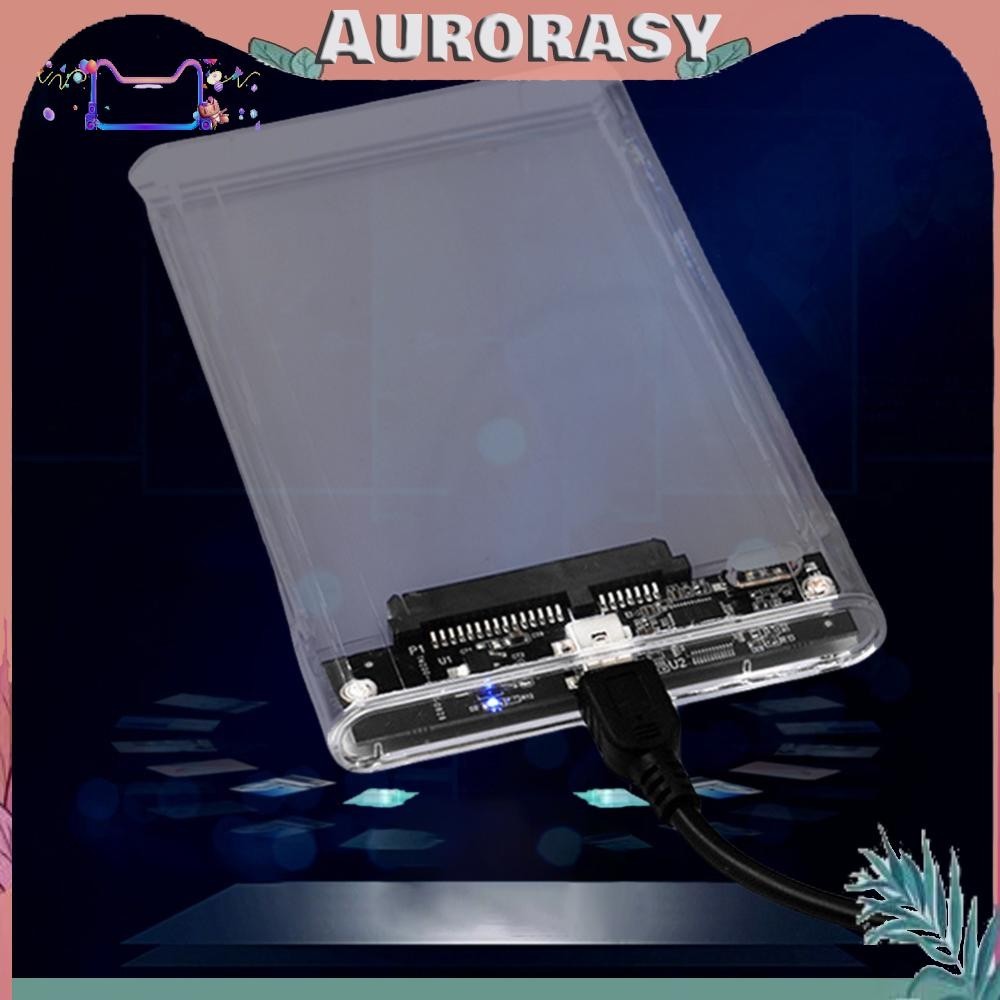 [AS] กล่องใส่ HDD SSD ขนาด 2.5 นิ้ว SATA กล่องใส่ไดรฟ์ Solid State แบบพกพาสําหรับแท็บเล็ตแล็ปท็อป