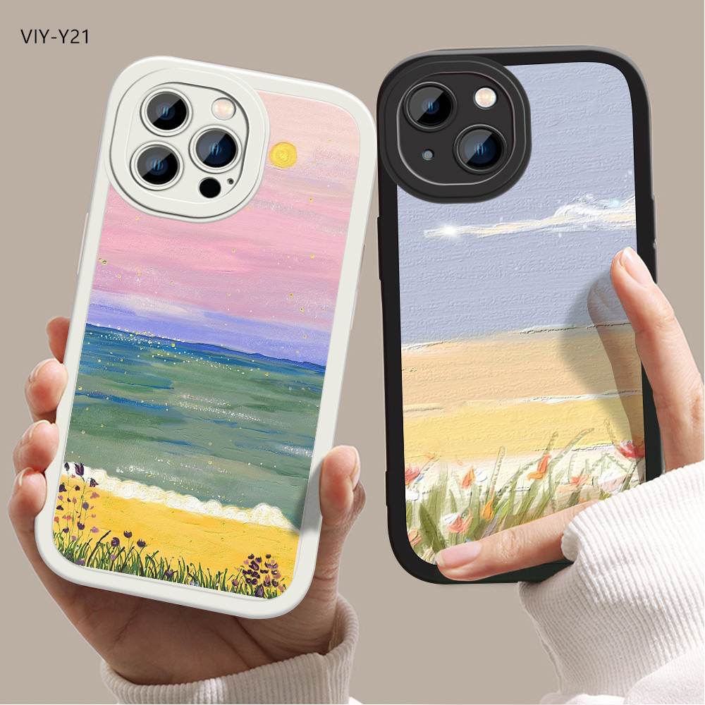 VIVO V30 Y72 Y21 Y33S Y33T Y15S Y50 Y35 Y22 Y22S Y20 Y12S Y17 Y15 Y12 Y16 Y19 V25 V23 V23E S1 Pro 5G เคสวีโว่ เคส