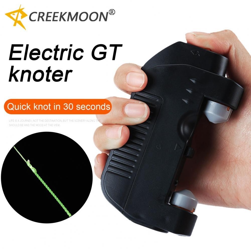 ตกปลาไฟฟ ้ า GT Knot Machine ชาร ์ จอัตโนมัติตกปลา Hook Tier เครื ่ องมือผูกสายตกปลา Tackle อุปกรณ ์ เกียร ์ 240609