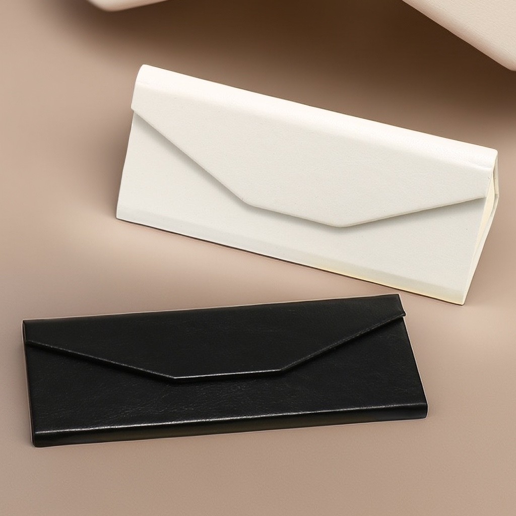 C15 กล่องแว่นตาแฟชั่น ง่ายต่อการพกพา ความจุขนาดใหญ่ กล่องใส่แว่น สำหรับผู้ชายและผู้หญิง - รูปที่ 5