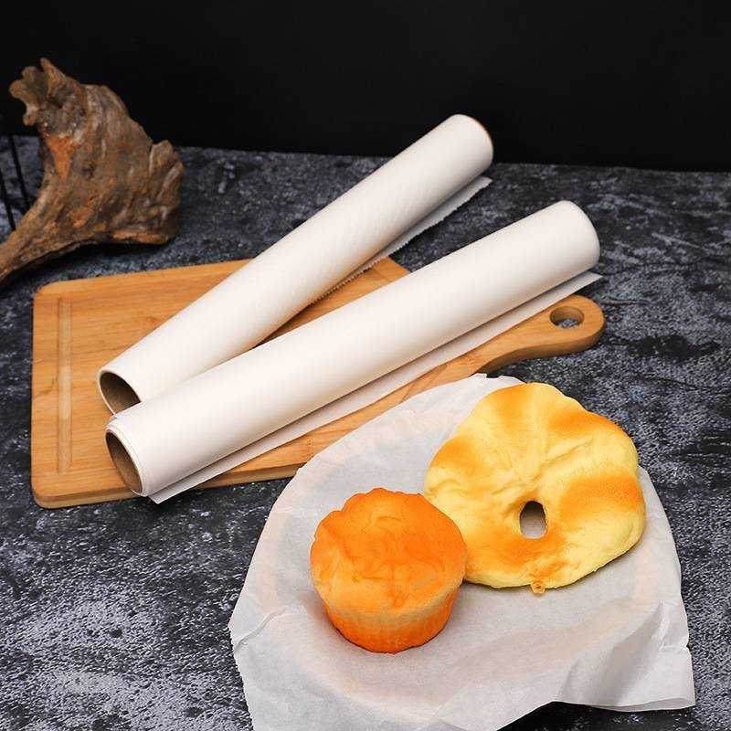 กระดาษไขรองอบ แบบ 5 เมตร กระดาษไขรองอบ คุณภาพดี กระดาษรองอบ Baking paper #B-0043